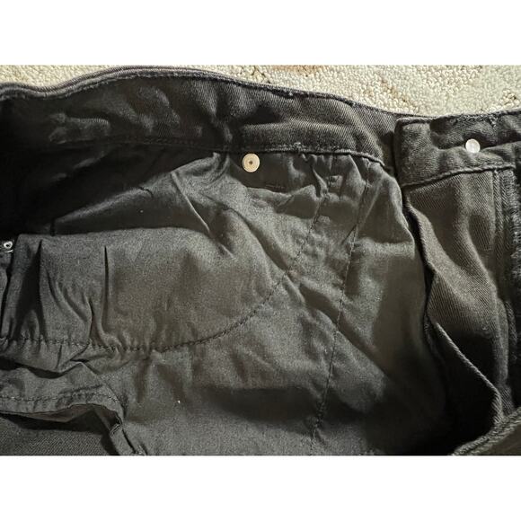 Denim & Co. Jeans Womens 20W Slightly Bootcut Black Denim Easy Stretch Baby Boot - Picture 9 of 9